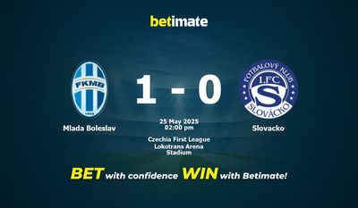 Mlada Boleslav vs Slovacko Prediction, Odds & Betting Tips 05/25/2025