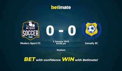 Modern Sport FC vs Ismaily SC Prediction, Odds & Betting Tips 01/01/2025