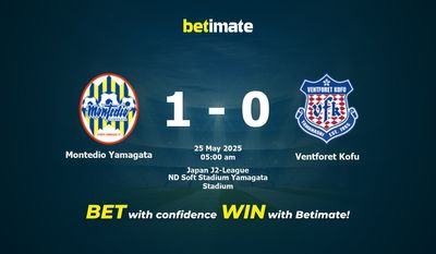Montedio Yamagata vs Ventforet Kofu Prediction, Odds & Betting Tips 05/25/2025