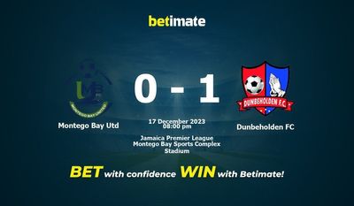 蒙特哥湾联 vs Dunbeholden FC 预测、赔率 & 预测投注技巧 12/17/2023