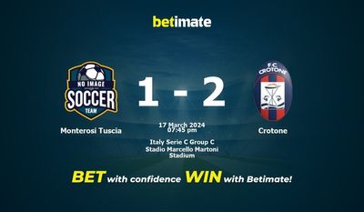 Monterosi Tuscia vs Crotone Prediction, Odds & Betting Tips 03/17/2024