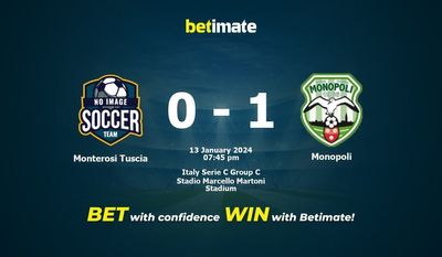 Monterosi Tuscia vs Monopoli Prediction, Odds & Betting Tips 01/13/2024