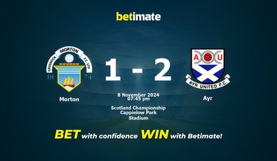 Morton vs. Ayr – Vorhersage, Quoten und Wetttipps, 08.11.2024