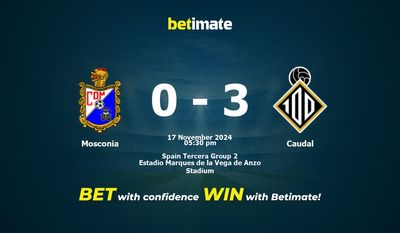 Mosconia vs Caudal Prediction, Odds & Betting Tips 11/17/2024