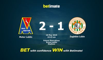 Motor Lublin vs Zaglebie Lubin Prediction, Odds & Betting Tips 05/18/2025