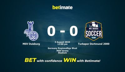 MSV Duisburg vs Turkspor Dortmund 2000 Prediction, Odds & Betting Tips 08/03/2024