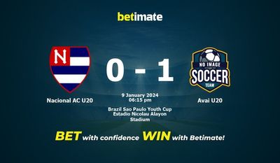 ন্যাশনাল AC U20 বনাম Avai U20 ভবিষ্যদ্বাণী, মতভেদ এবং বাজির টিপস 01/09/2024