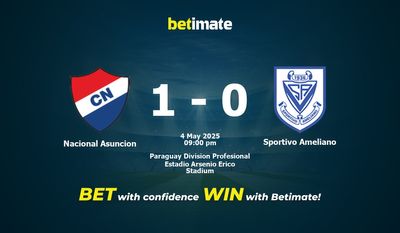 Nacional Asuncion vs Sportivo Ameliano Prediction, Odds & Betting Tips 05/04/2025
