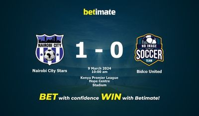 Nairobi City Stars vs Bidco United Prediction, Odds & Betting Tips 03/09/2024