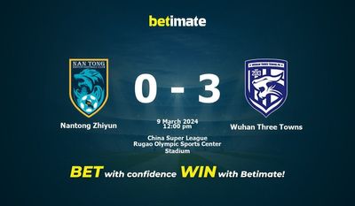 Nantong Zhiyun vs Wuhan Three Towns التوقعات، الاحتمالات ونصائح الرهان 09/03/2024
