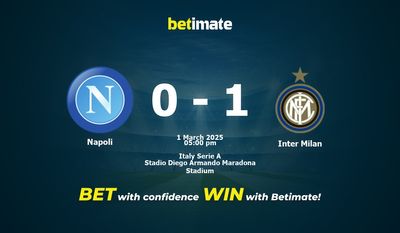 Pronostic Naples vs Inter Milan, cotes et conseils de paris 01/03/2025