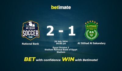 National Bank vs Al Ittihad Al Sakandary Prediction, Odds & Betting Tips 07/20/2024