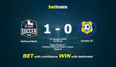 National Bank vs Ismaily SC Prediction, Odds & Betting Tips 01/11/2025