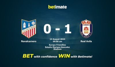 Navalcarnero vs Real Avila Prediction, Odds & Betting Tips 08/14/2024