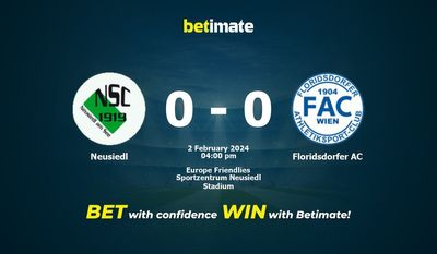 Neusiedl vs Floridsdorfer AC Prediction, Odds & Betting Tips 02/02/2024