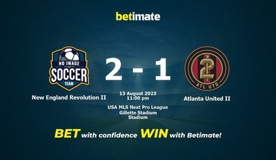 New England Revolution II vs Atlanta United II Prediction, Odds & Betting Tips 08/13/2023