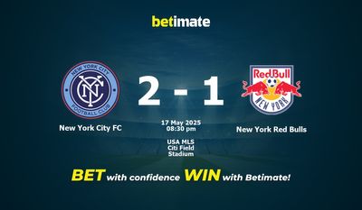 New York City FC vs New York Red Bulls Prediction, Odds & Betting Tips 05/17/2025