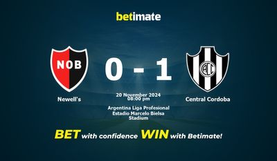 Newell's vs. Central Cordoba – Vorhersage, Quoten und Wetttipps 20.11.2024