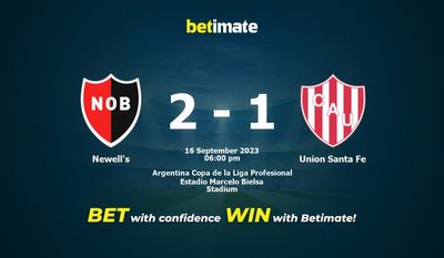 Newell's vs Union Santa Fe Prediction, Odds & Betting Tips 09/16/2023