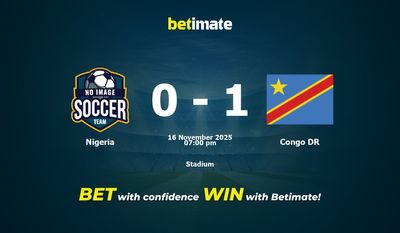 Nigeria vs Congo DR Prediction, Odds & Betting Tips 11/16/2025