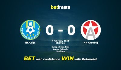 NK Celje vs NK Aluminij التوقعات، الصعاب ونصائح الرهان 04/02/2024