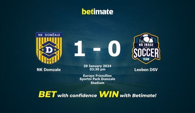 NK Domzale vs Leoben DSV Prediction, Odds & Betting Tips 01/20/2024