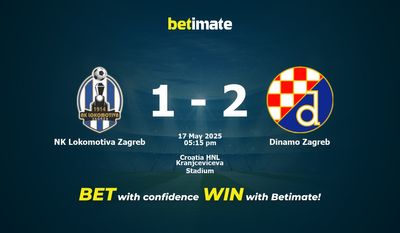NK Lokomotiva Zagreb vs Dinamo Zagreb Prediction, Odds & Betting Tips 05/17/2025