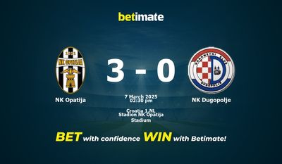 NK Opatija vs NK Dugopolje Prediction, Odds & Betting Tips 03/07/2025