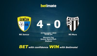 NK Sencur vs NS Mura Prediction, Odds & Betting Tips 11/23/2023