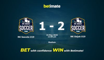 NK Sesvete U19 vs NK Osijek U19 Prediction, Odds & Betting Tips 05/24/2025