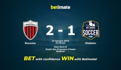 Nocerina vs Gladiator التوقعات، الاحتمالات ونصائح الرهان 14/01/2024