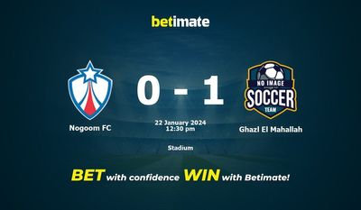 Nogoom FC vs Ghazl El Mahallah Prediction, Odds & Betting Tips 01/22/2024