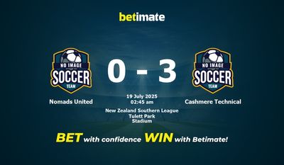 Nomads United vs Cashmere Technical Prediction, Odds & Betting Tips 07/19/2025