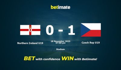 Northern Ireland U19 vs Czech Rep U19 Prediction, Odds & Betting Tips 11/18/2023