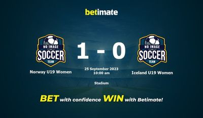 Norway U19 Women vs Iceland U19 Women Prediction, Odds & Betting Tips 09/25/2023