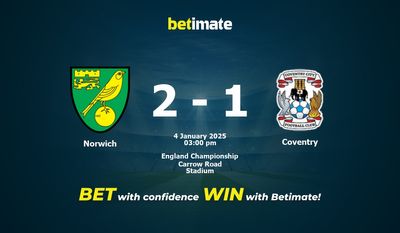 Norwich vs Coventry Prognoza, Kursy i Porady Zakładowe 01/04/2025