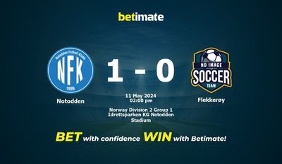 Notodden vs Flekkerøy Prediction, Odds & Betting Tips 05/11/2024