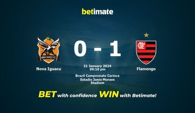 Nova Iguacu vs Flamengo 预测、赔率和投注技巧 01/21/2024