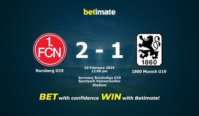 Nurnberg U19 vs 1860 München U19 التوقعات، الصعاب ونصائح الرهان 10/02/2024