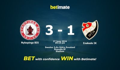 Nykopings BIS vs Enskede IK Prediction, Odds & Betting Tips 06/27/2024