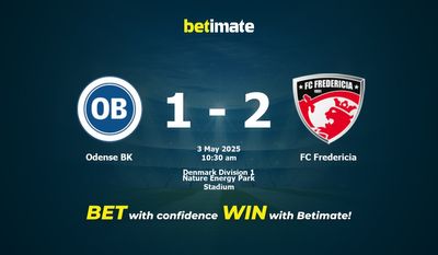 Odense BK vs FC Fredericia Prediction, Odds & Betting Tips 05/03/2025