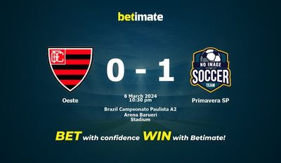 Oeste vs Primavera SP التوقعات، الصعاب ونصائح الرهان 06/03/2024