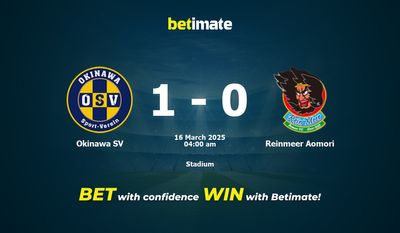 Okinawa SV vs Reinmeer Aomori Prediction, Odds & Betting Tips 03/16/2025