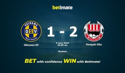 Okinawa SV vs Verspah Oita Prediction, Odds & Betting Tips 06/09/2024