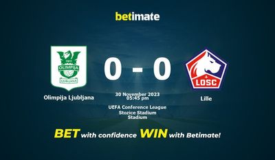 Olimpija Ljubljana vs Lille Prediction, Odds & Betting Tips 11/30/2023