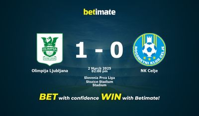 Olimpija Ljubljana vs NK Celje Prédiction, cotes et conseils de paris 02/03/2025