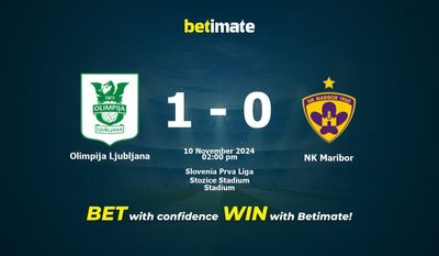 Olimpija Ljubljana vs NK Maribor Prédiction, cotes et conseils de paris 10/11/2024