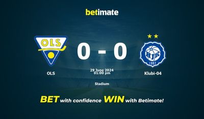 OLS vs Klubi-04 Prediction, Odds & Betting Tips 06/29/2024