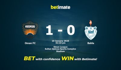 Oman FC vs Bahla Prognoza, kursy i porady dotyczące zakładów 01/10/2025