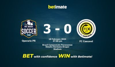 Operario PR vs FC Cascavel التوقعات، الصعاب ونصائح الرهان 18/02/2024